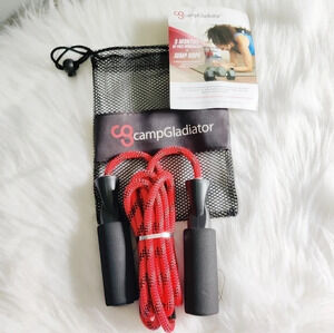 *NWT* Camp Gladiator Jump rope + 3 months of workouts
